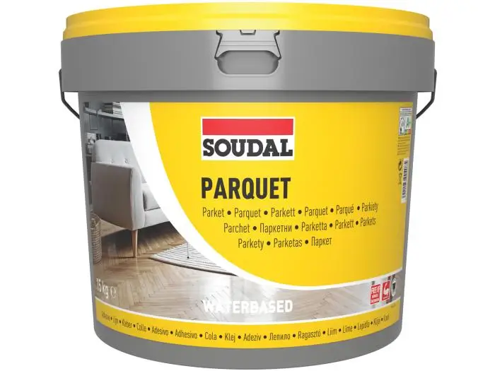 Acoperiri Elastice, Textile și din Lemn - Adeziv pentru Parchet din Lemn Esenta Moale 68A