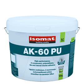 Placări Ceramice și din Piatră - Adeziv Poliuretanic Bicomponent, Hidroizolant, AK-60 PU, Alb, 10kg