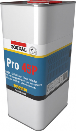 Acoperiri Elastice, Textile și din Lemn - Adeziv Rapid Poliuretanic D4 Pentru Lemn Rezistent la Apa Pro 45P 5kg