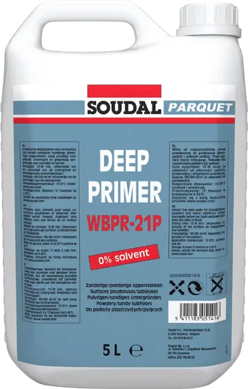 Amorse și Promotori de Aderență - Amorsa Penetrantă pentru Adezivi Parchet Deep Primer WBPR-21P 5L