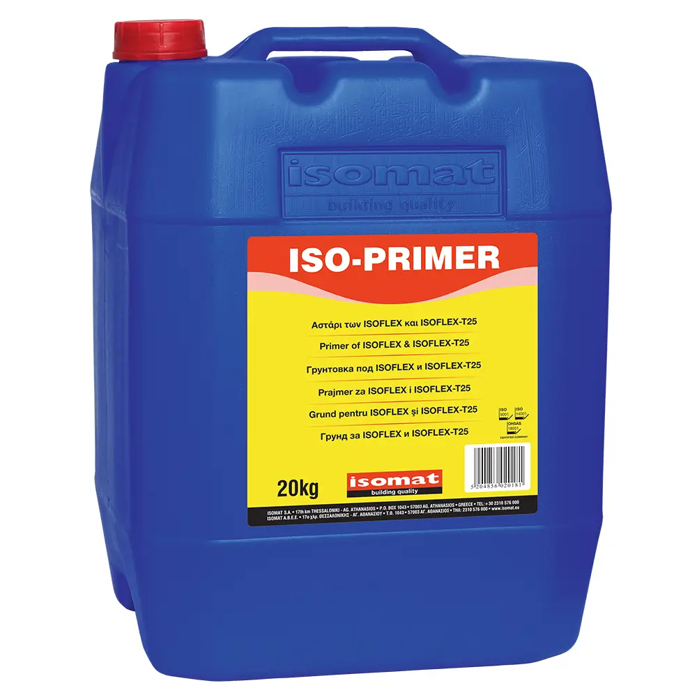 Amorse și Promotori de Aderență - Amorsa pentru Membranele Hidroizolante Lichide Elastomerice ISO-PRIMER, 5kg
