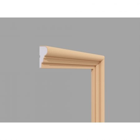 Ancadrament Fereastra pentru Exterior din Polistiren Expandat Laminat cu Rasina FP102, H 100 x L 55 mm, Lungime 2 m [2]