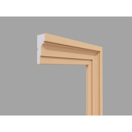 Ancadrament Fereastra pentru Exterior din Polistiren Expandat Laminat cu Rasina FP106, H 140 x L 62 mm, Lungime 2 m [2]