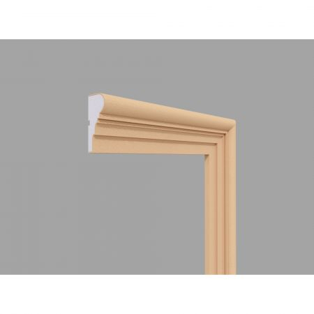 Ancadrament Fereastra pentru Exterior din Polistiren Expandat Laminat cu Rasina FP114, H 115 x L 50 mm, Lungime 2 m [2]