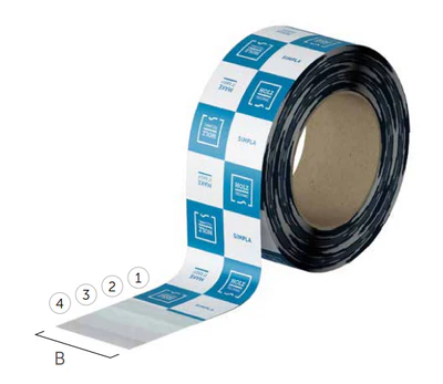 Termoizolații - Bandă Etanșare Bariere de Vapori SIMPLA 50mm x 25m
