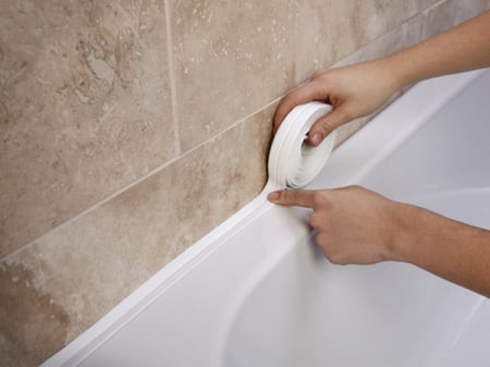 Banda Etansare Pentru Chiuveta si Cada, Alb, 38mm x 3.35 m [2]
