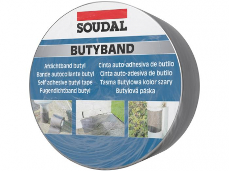 Benzi de Etanșare - Bandă Hidroizolantă Butilică BUTYBAND Culoare MARO RAL 8017 150mm x 10m
