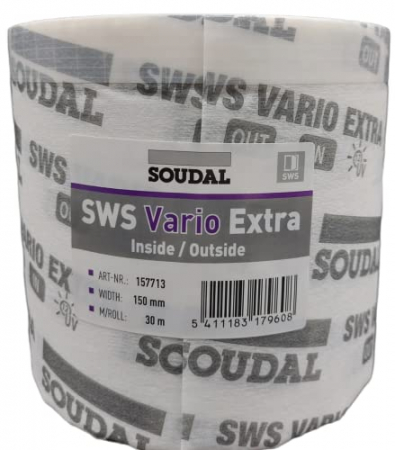 Membrane - Banda Bariera de Vapori pentru Etansare Tamplarie SWS Extra inside, 30 m/rola