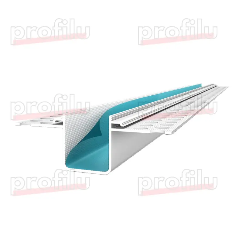 Profile Rost Dilatație - Bossenprofil Profil Nut pentru Realizare de Bosaje pe Fațadă 20mm x 2.5m