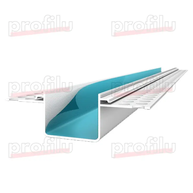Profile Rost Dilatație - Bossenprofil Profil Nut pentru Realizare de Bosaje pe Fațadă 30mm x 2.5m