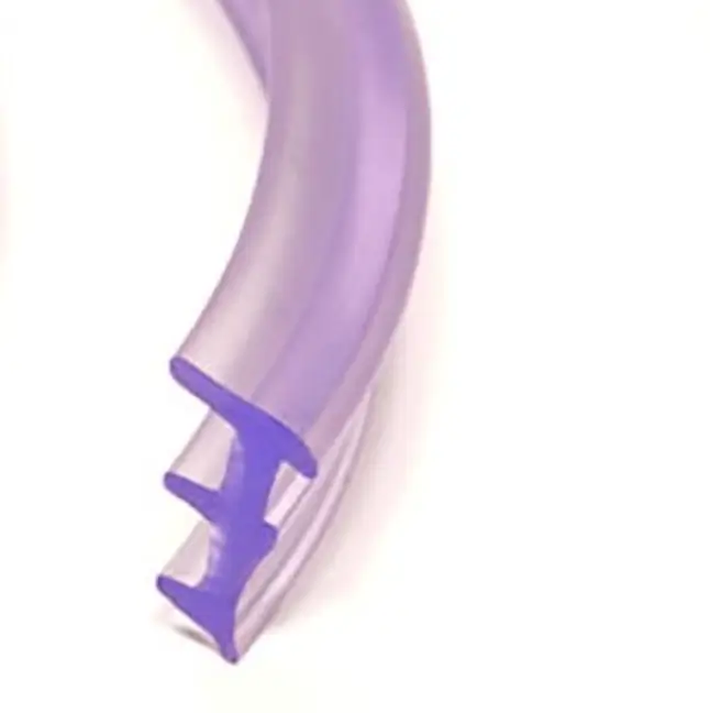 Profile Baie - Cheder de Etanșare pentru Sticlă Duș 2mm, 4m