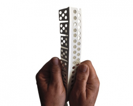 Coltar PVC Arcada cu Unghi Variabil pentru Glet, 25 m/rola [1]