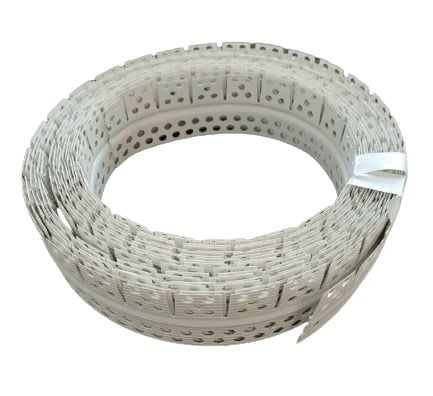Finisaje - Coltar PVC Arcada cu Unghi Variabil pentru Glet, 25 m/rola