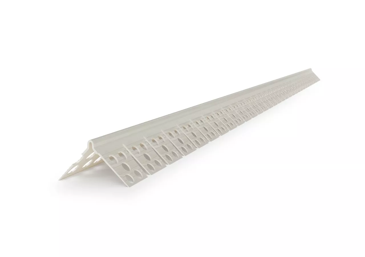 Profile Tencuieli și Glet - Coltar PVC Arcuibil pentru Bolte si Romanate 2.5 m
