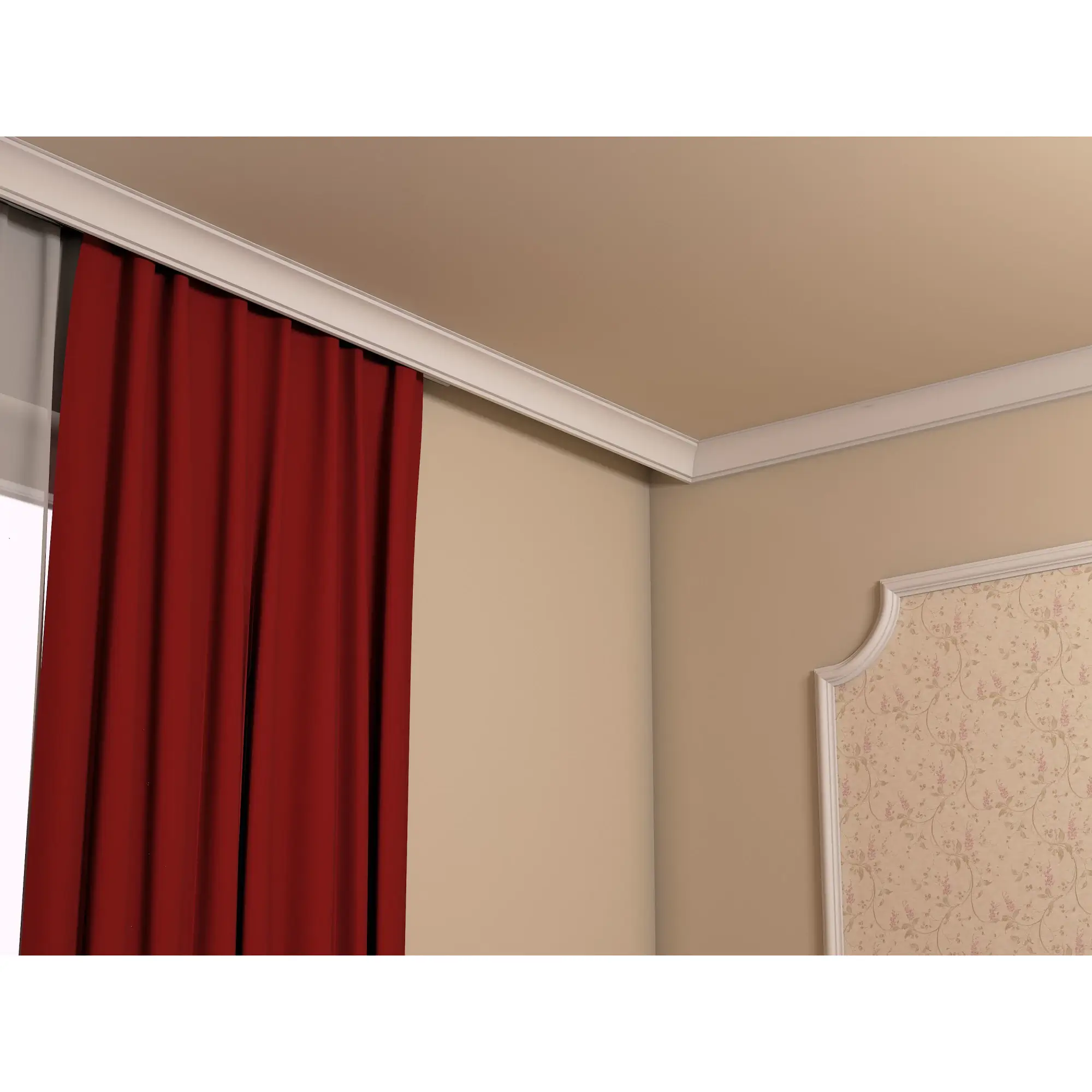 Cornisa Masca Galerie MBC07 din Polistiren Extrudat, dimensiune 70x70x2000mm [2]