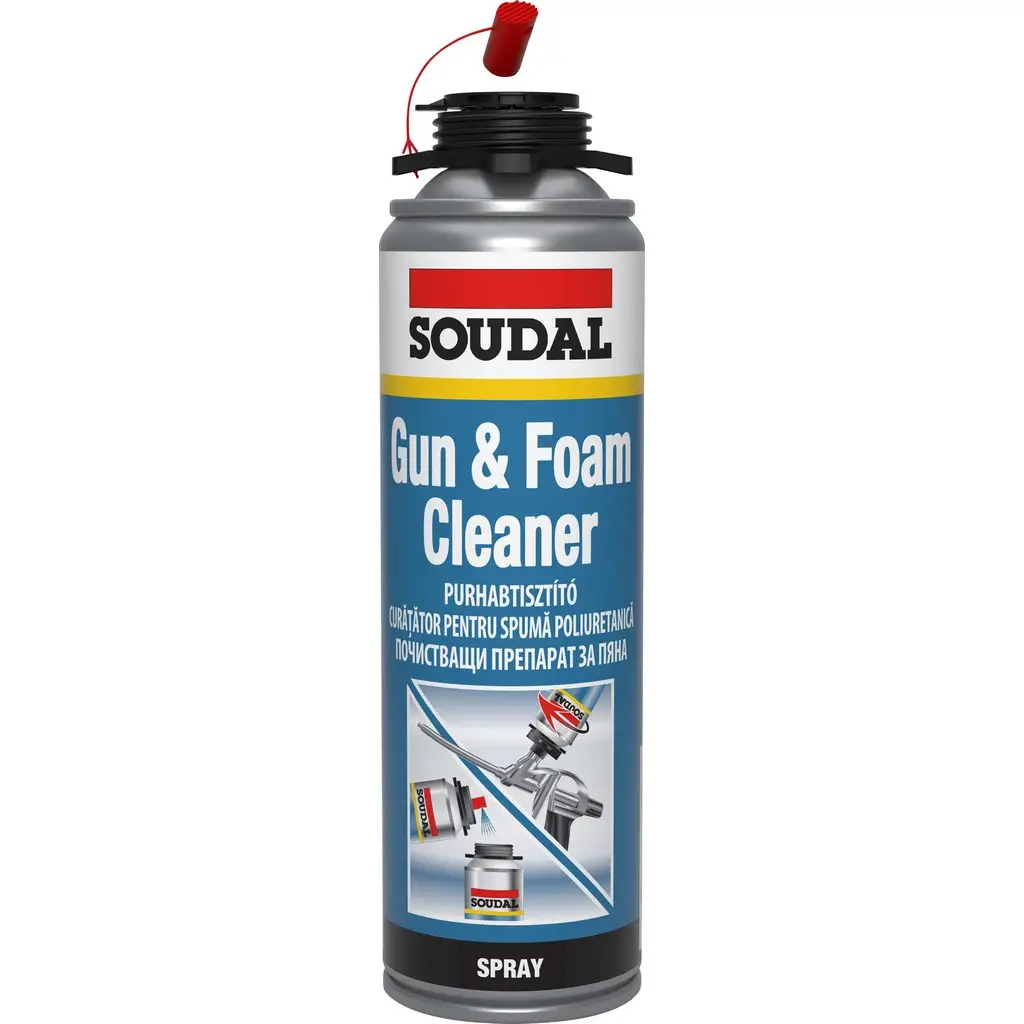 Placări Ceramice și din Piatră - Curatitor Pentru Spuma Poliuretanica Gun & Foam Cleaner 500mL