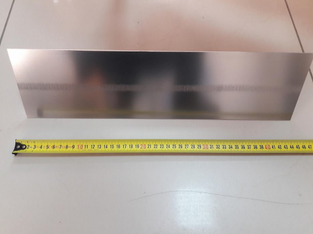 Gletiera Americana cu Maner Deschis din Aluminiu/Cauciuc, 120x450 mm [3]