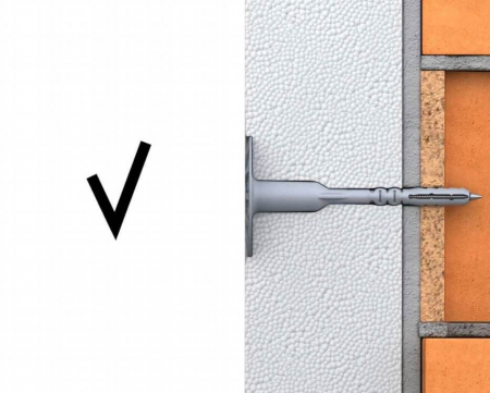 Diblu Cui pentru Fixari Termoizolatii in Beton, Caramida, BCA R-TFIX-8M [5]