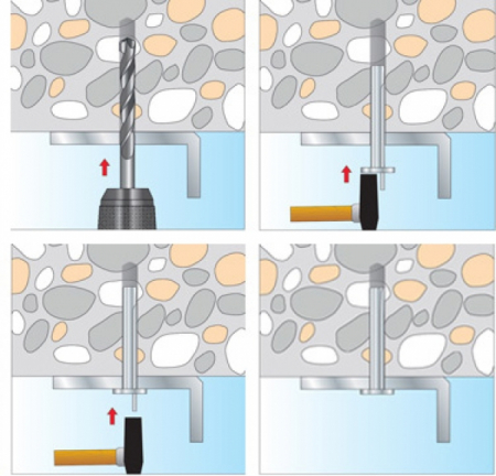 Diblu Bolț Metalic T-DN 6 x 65mm 100buc [1]