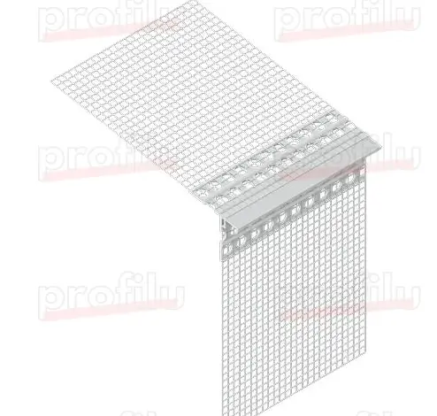 Profile Conexiune Ferestre, Uși, Rulouri - Element Conexiune Glaf FBP 2.5m