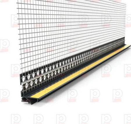 Profile Conexiune Ferestre, Uși, Rulouri - Element Conexiune Tamplarie cu Lamela LS, 2D, 6mm, 2.6 m