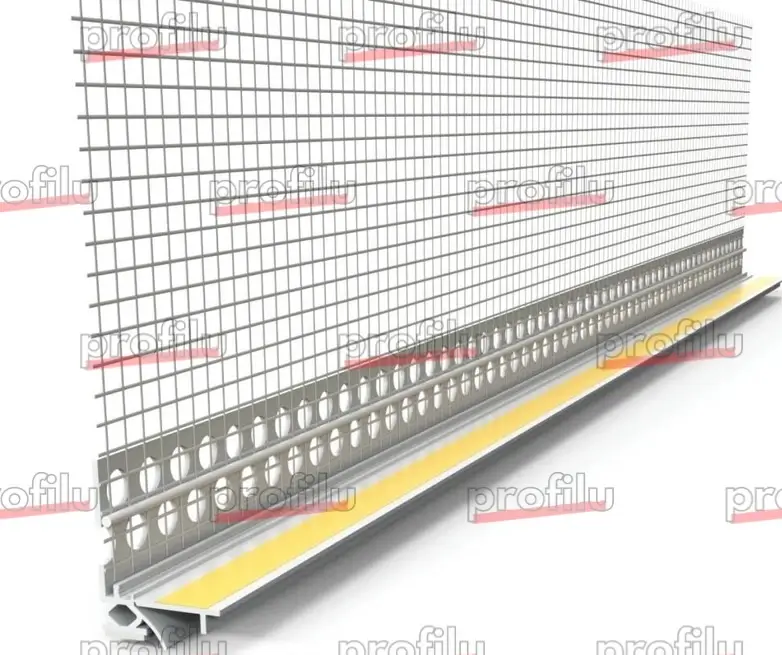 Profile Conexiune Ferestre, Uși, Rulouri - Element Conexiune Tamplarie cu Lamela LS, 2D, 6mm, 2.6 m