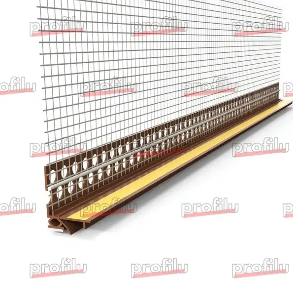 Profile Conexiune Ferestre, Uși, Rulouri - Element Conexiune Tamplarie cu Lamela LS, 2D, 6mm, 2.6 m