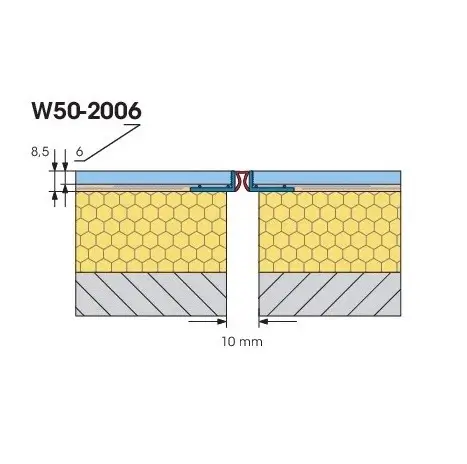 Element de Rost de Dilatație Universal DUO-TEX 2D 6mm /2m [1]