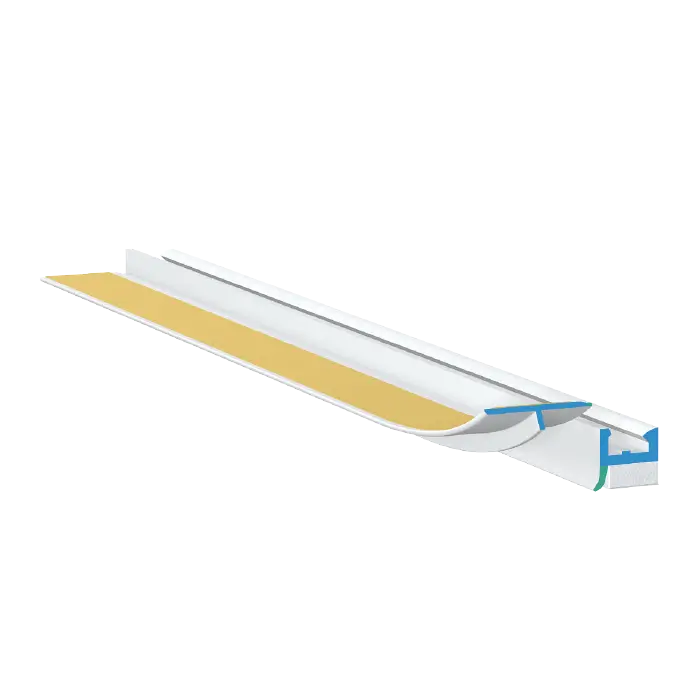Profile Tencuieli - Element Etanșare Tâmplărie Pentru Tencuieli Anputzleiste A11 MiNi-plus Alb 9mm 2.4m