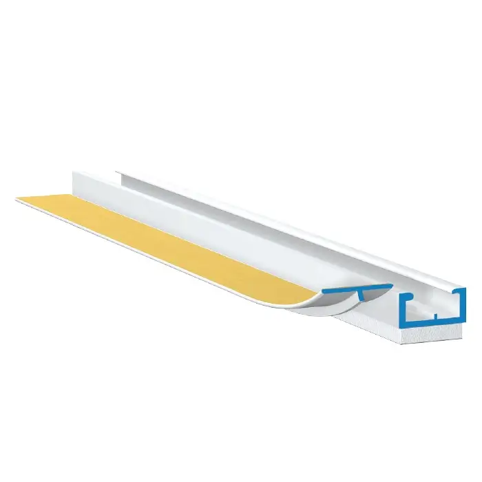 Profile Tencuieli - Element Etanșare Tâmplărie Pentru Tencuieli Anputzleiste A14 UNIVERSAL Alb 15mm 2.4m
