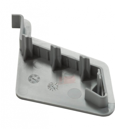 Profile Picurător Terasă și Balcon - Endstuck Zum Balkonprofil Grau - Element inchidere Profil Picurator Balcon Gri(set 2buc)