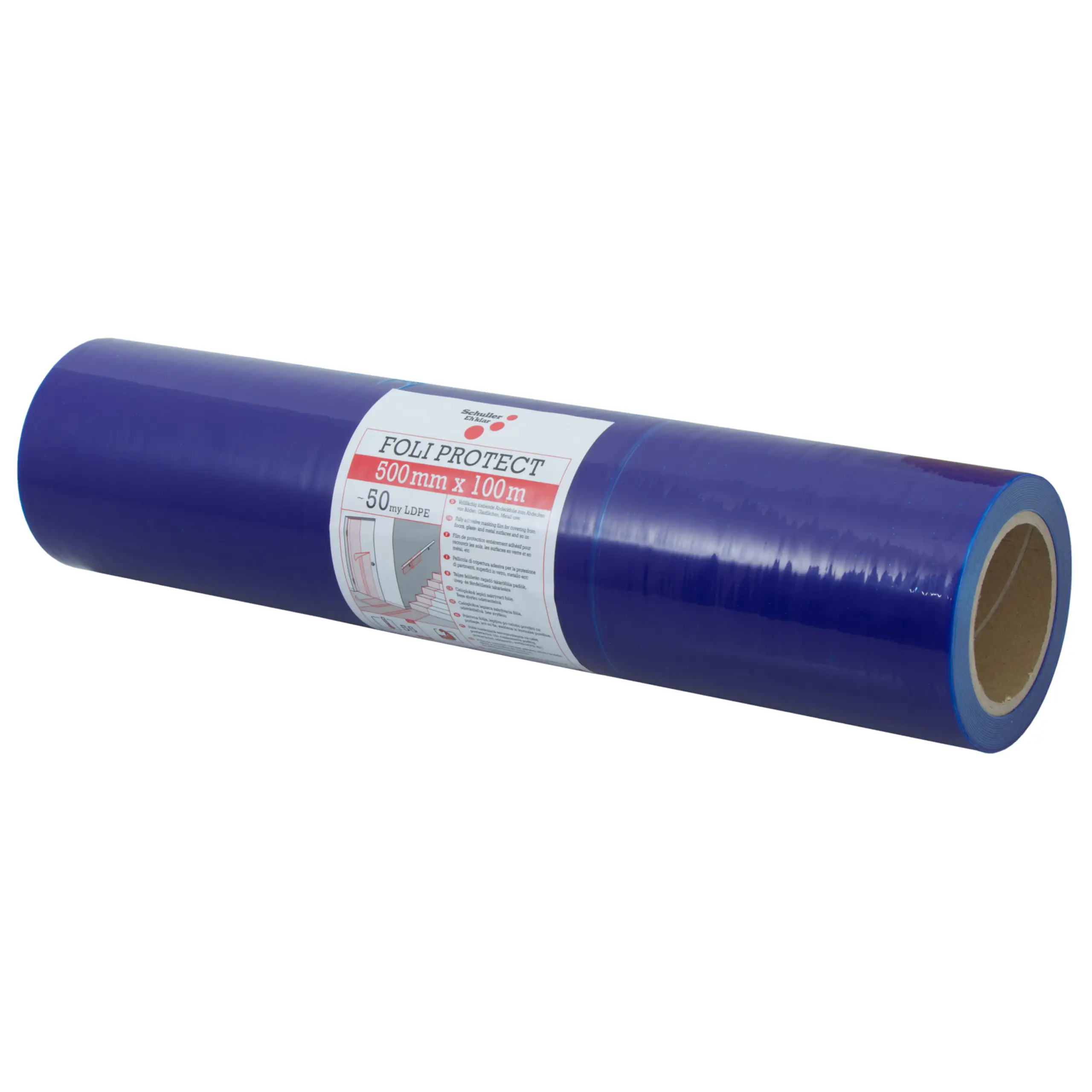 Mascare - Folie de Acoperire Autoadezivă FOLI PROTECT Blue 0.5 x 100m