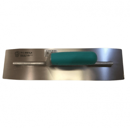 Scule - Gletiera Inox Cu Maner Deschis, Ergonomic si Cauciucat 845/ILR, 360 x120 x 0.6mm
