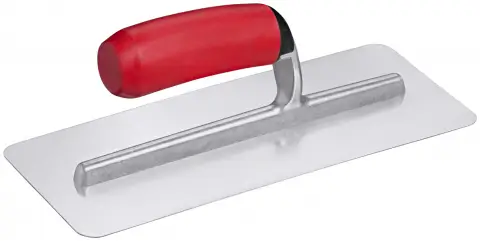 Placări Suprafețe - Gletiera pentru gips-carton cu lama curbata si colturile rotunjite 280 x 120 x 0,7 mm