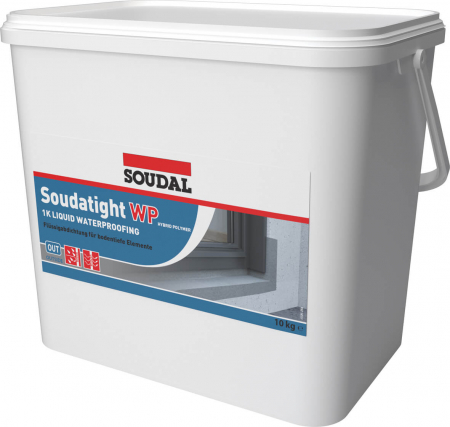 Hidroizolație Lichidă pentru Glafuri la Exterior SOUDATIGHT WP 10kg [0]