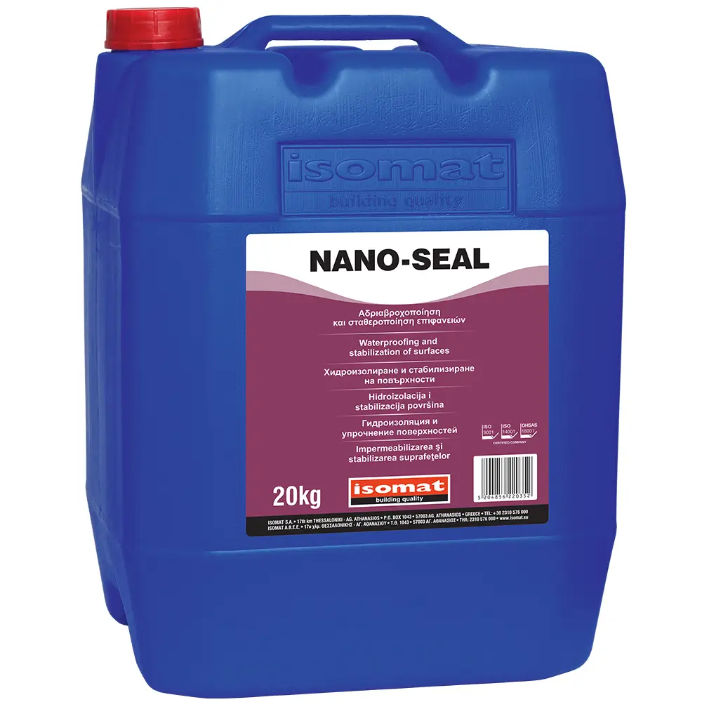 Tencuieli și Betoane - Impermeabilizant și Stabilizator de Suprafețe NANO-SEAL 20kg