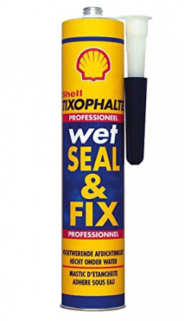 Adezivi și Etanșanți - Mastic Bituminos Elastoplastic, Pentru Lipire si Colmatare TIXOPHALTE wet Seal & Fix, 310mL