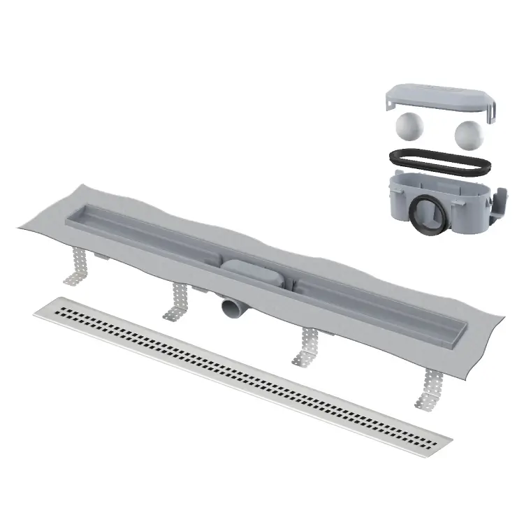 Accesorii Hidroizolații - Kit Rigolă Duș cu Țesut 950mm