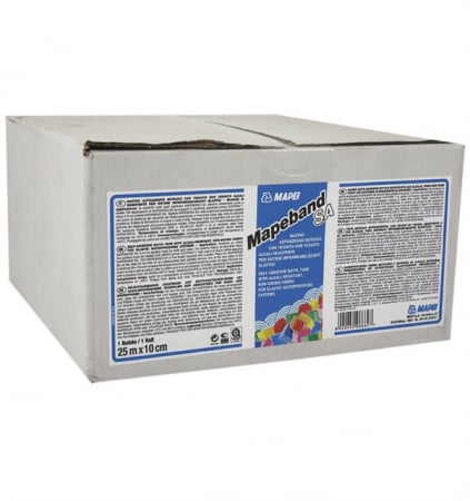 Banda Autoadeziva Butilica Hidroizolatoare, Mapeband SA, grosime 2mm, Latime 100mm [1]