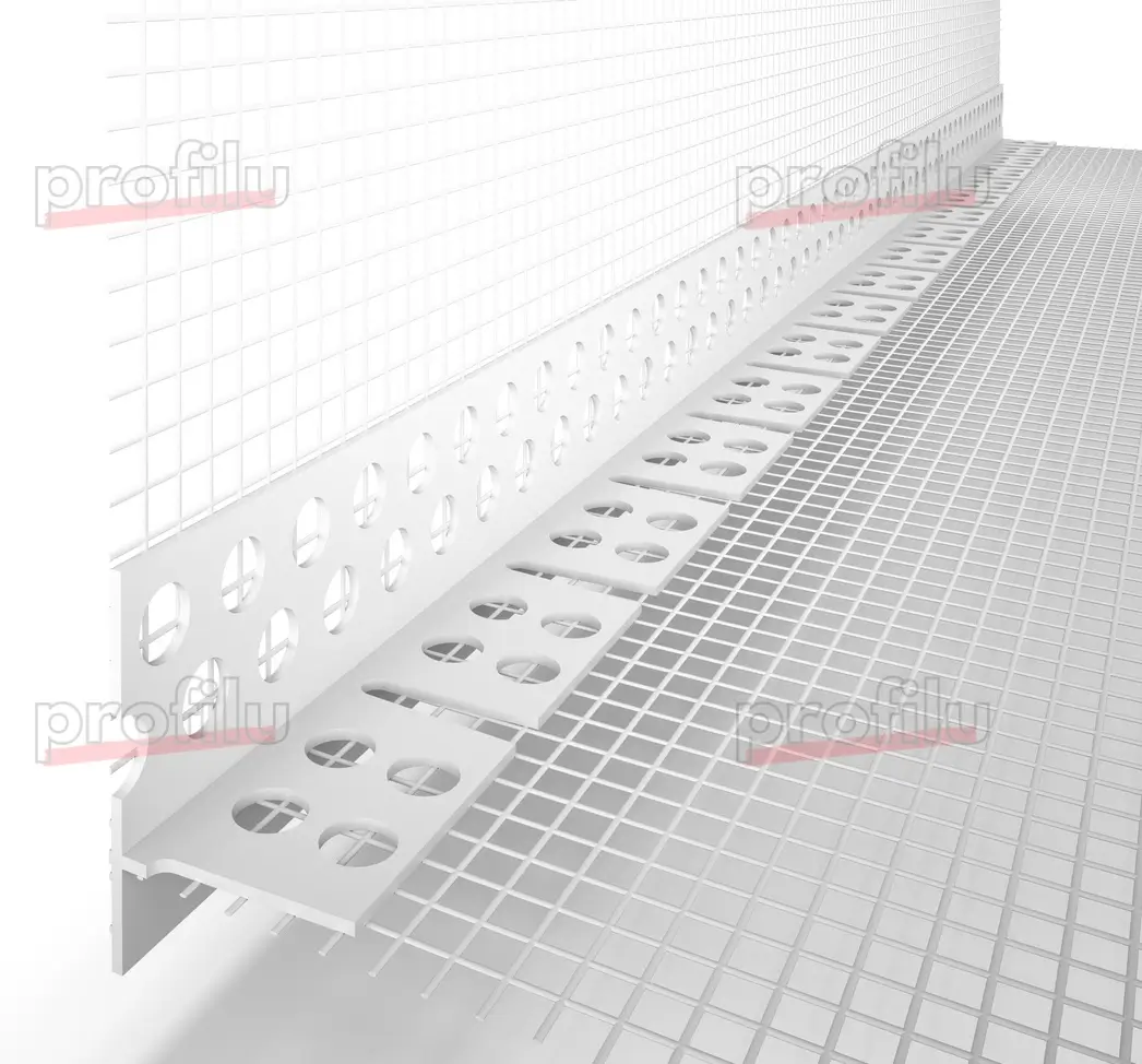 TropfkantenProfil - Picurator Ascuns Utilizat la Fereastra, Balcon, Soclu, 2.5 m