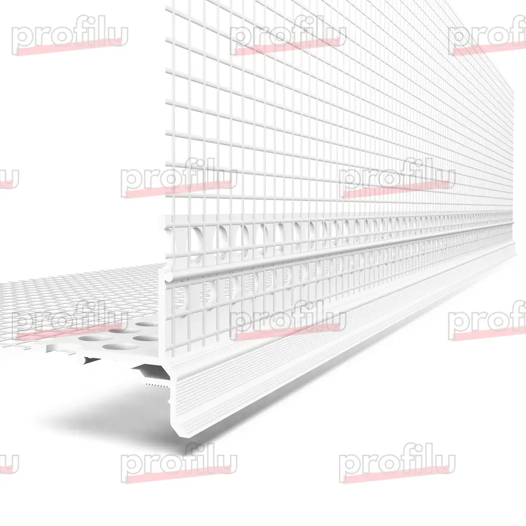 TropfkantenProfil - Picurator Ascuns Utilizat la Fereastra, Balcon, Soclu, 2.5 m