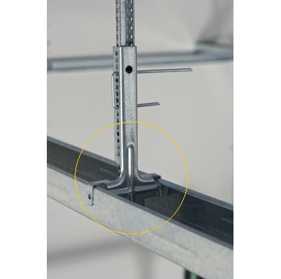 Knauf Piesa Suspendare Nonius Inferior pentru Profil CD60, 12 cm [2]