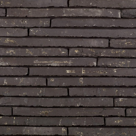 Placaj Caramidă Aparentă - Placaj Caramida Aparenta Wasserstrich Special Zwart 510 x 40 x 23mm