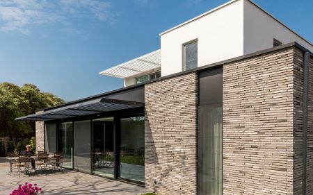 Placaj Caramida Aparenta Wasserstrich Special Kwartsgrijs 510 x 40 x 23mm [3]