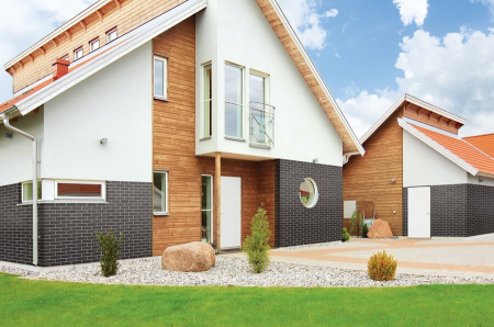 Placaj Ceramic Klinker 18 Volcanic Black / Negru 250 x 65 x 10mm [2]
