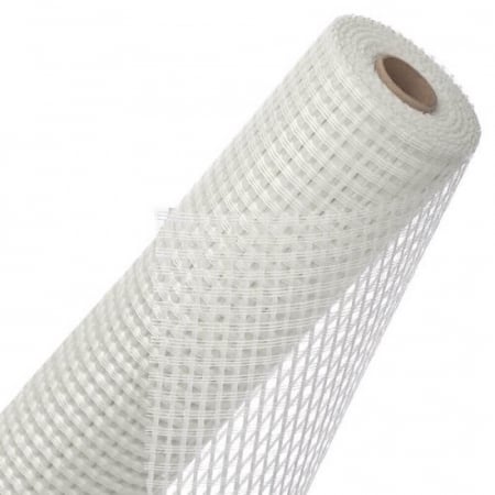 Plasă Termoizolație - Plasă Fibră Sticlă R451 de 525g/mp pentru Armare Specială Panzer 1x25m 25mp/rolă