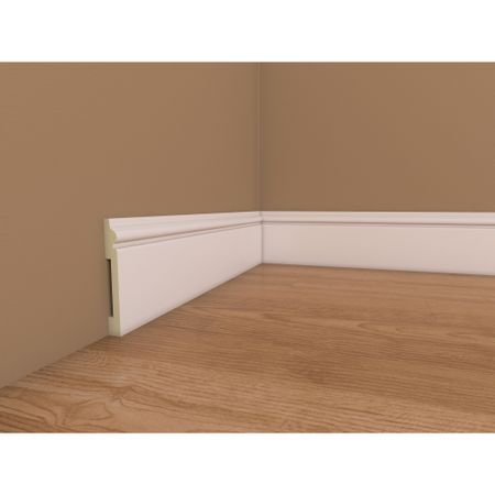 Plinta din Poliuretan cu Inaltime de 120 mm,  PL01, 2m [1]