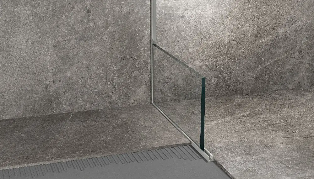 Profil U inox inserție Sticlă 13mm, 2,5m [3]