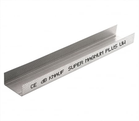 Profil Metalic Zincat Super Magnum Plus UW 75 x 40 x 4000 mm