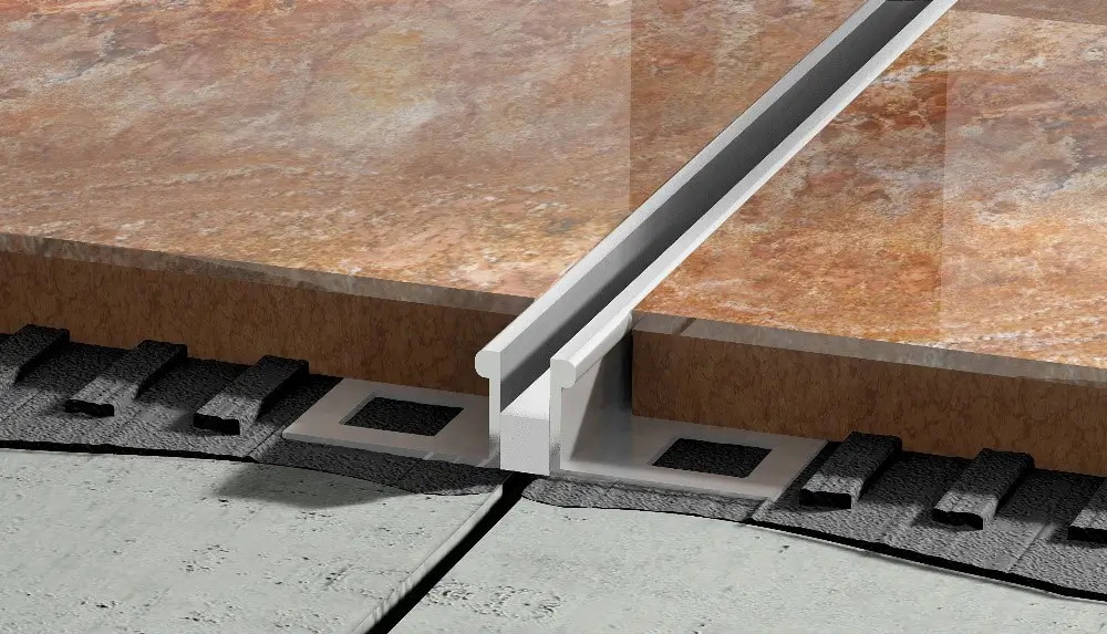 Profil Rost Dilatație pentru Pardoseli Placate 10mm 2.5m [3]